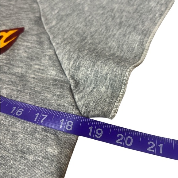 80s Arizona State Sun Devils Cropped Sweater Top Vintage Athleisure Collegiate - Picture 6 of 11